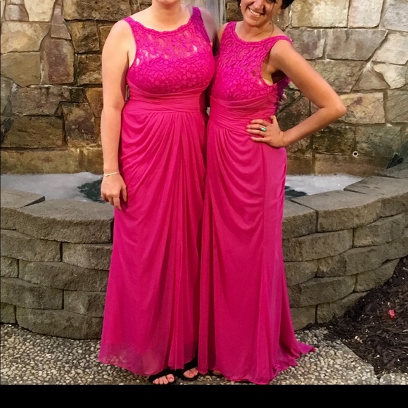 David’s Bridal Long Bridesmaid Dress - Picture 9 of 9